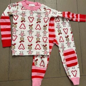 Hanna Anderson grinch Cindy Lou size 2T